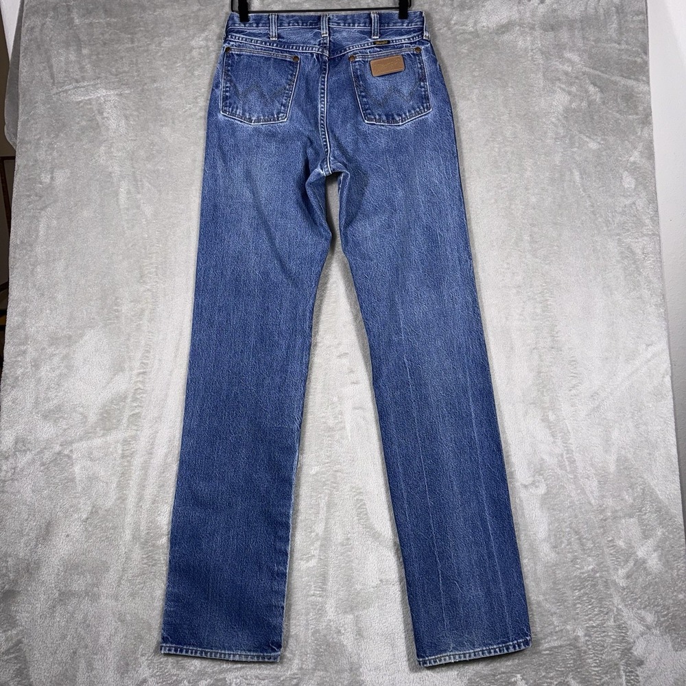 Vintage Wrangler Cowboy Cut Jeans Mens 31x36 (Tag 33x38) 13MWZ Made In USA Rodeo - Picture 8 of 12